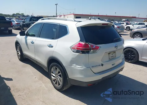 2014 Nissan Rogue Sl z USA, uszkodzony, nr VIN 5N1AT2MT5EC784494